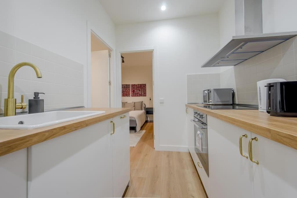 Cozy Apt Para 6Pax A Escasos Metros Del Retiro Madrid Esterno foto